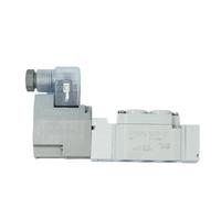 Électrovanne De Commande Pneumatique 5 Ports 2 Électrovannes SY3120 5DZ M5 SY5120 5DZ 01 SY7120 SY5120-5DZD-01(SY7120-5DZ-02 DC24V)