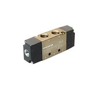 Électrovanne de commande pneumatique, vanne d'air simple/double à deux positions et cinq voies 4A210-08 4A310-10 4A220-08 4A320-10(4A410-15)