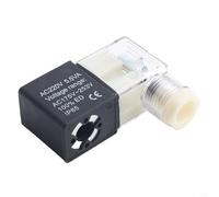 Électrovanne de compresseur d'air 220 V normalement ouverte pour mise hors tension, huile silencieuse, accessoires d'air avec corps de valve carré ou bobine (B)