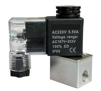 Électrovanne de compresseur d'air AC220 V 5,5 VA, 1 pièce, soupape d'échappement de décharge de pompe à air sans huile