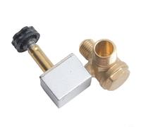 Électrovanne de compresseur d'air pour pompes à air, fonctionnement silencieux, clapet anti-retour de purge avec corps en fonte d'aluminium, compatible avec les accessoires de compresseur d'air (B)