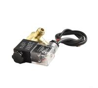 Électrovanne de compresseur huile-air avec clapet anti-retour, mise hors tension, fonctionnement silencieux, en fonte d'aluminium noir doré M14 M16 M19(A)