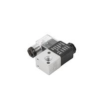 Électrovanne de contrôle d'air 3V1-06, 1/8" 12V 24V AC 110V 220V, pneumatique, 2/3 voies, électrique, électromagnétique, deux(DC24V)
