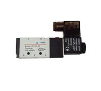 Électrovanne de contrôle d'air pneumatique électrique, 1/4 ", 5 voies, 2 Positions, 4V210-08, DC 12V/24V, AC110V/220V(DC24V)