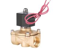 Électrovanne de Contrôle de Fluide en, DN25 1寸, AC220V 经济型 | Résistante à l'humidité, Électrovanne Normalement Fermée, Filetée, Vanne Régulation En Ligne, pour Canalisations D'eau