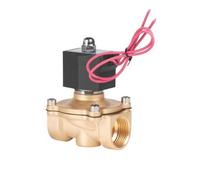 Électrovanne de Contrôle de Fluide en, DN25 1寸, DC24V 经济型 | Résistante à l'humidité, Électrovanne Normalement Fermée, Filetée, Vanne Régulation En Ligne, pour Canalisations D'eau
