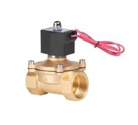 Électrovanne de Contrôle de Fluide en, DN32 1.2寸, AC220V | Résistante à l'humidité, Électrovanne Normalement Fermée, Filetée, Vanne Régulation En Ligne, pour Canalisations D'eau