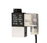 Électrovanne de Décharge pour Compresseur d'Air | Vanne d\'Échappement et de Contrôle avec Coupure de pour puissance, Acier au et Aluminium Moulé, Compatible