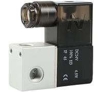 Électrovanne de distributeur 3V1-06, compresseur d'air, vanne d'inversion de vide, deux positions, trois voies, alliage d'aluminium(AC380V)