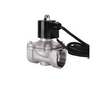 Électrovanne de fontaine étanche IP68 avec filetage NPT normalement fermé en acier inoxydable 304 110 V 24 V 12 V 24 V utilisation sous-marine (NPT-24VDC-EPDM-SEAL)