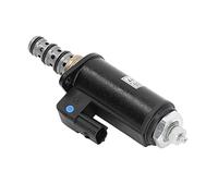 Électrovanne de frein d'orientation Valve de pompe hydraulique d'excavatrice durable haute performance pour KOBELCO SK2006E SK2506E 2306E en acier inoxydable 14x6x3.5cm