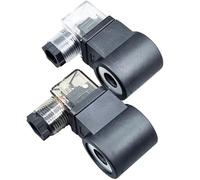 Électrovanne de levage plaque arrière, bobine, trou intérieur 13, hauteur 37, vanne commande à boisseau hydraulique 220 V 24(DC60V)