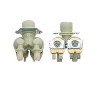 Électrovanne de machine à laver à tambour, compatible for Haier, XQG70-1279 1012 1000 Valve d'entrée d'eau à double tête 180G1 Pièces de valve d'entrée d'eau