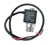 Électrovanne de pompe à compresseur d'air avec échappement de mise hors tension, clapet anti-retour et soupape de purge pour refoulement et maintien de la pression (B)