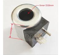 Électrovanne de pompe hydraulique, diamètre de bobine 18mm de haut 40mm DC24V12VDC 1 pièce(DC24V)