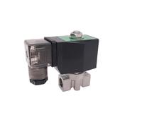 Électrovanne de pression d'eau 2 voies 90 bar/50 bar/35 bar 1/4" BSP 220 V 12 Orifice 1,5/2/2,5 mm NC Vanne SS304(AC24V,015 90bar)