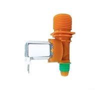 Électrovanne de rechange pour machine à laver 2 sorties pour Beko Angle d'entrée d'eau 180 degrés