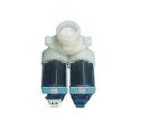 Électrovanne de remplacement à 2 aimants, entrée de lave-linge à tambour, entrée 1 voie, sortie 2 voies for JINLING/pour MEILING/pour machine de lavage BEKO, 1 pièce