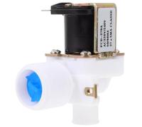 Électrovanne de Remplissage Fcd270a 220v 3/4 Pouce pour Machine à Laver | Commande du Débit D’eau, Remplacement D’une Pièce Usée, ABS et Acier Inoxydable, Blanc
