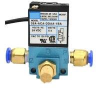 Électrovanne de suralimentation électronique à 3 ports 35A-ACA-DDBA-1BA 35A-ACA-DDFA-1BA 35A-ACA-DDAA-1BA avec laiton(Yellow)