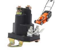 Électrovanne de tondeuse à gazon, électrovanne relais de tondeuse | Électrovanne pour tracteur | Relais solénoïde de démarreur de pièces de tondeuse, vanne en laiton de remplacement pour la plupart de