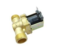 Électrovanne d'eau électrique 12 V CC/24 V CA et 220 V CA, filetage mâle 1/2" et 3/4", normalement fermée, en laiton, petit diamètre de commande DN20(3/4",NPT_AC 220V)