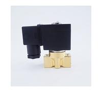 Électrovanne d'eau en laiton 2 voies 0 démarrage par pression G1/8ih 220VAC 24VDC 0-40/20/15/10bar Type de fermeture normale(Ac220v,1mm 40bar)