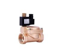 Électrovanne d'eau en laiton normalement ouverte de 1-1/2 pouce 12 V 220 V 12 V CC 24 V CC 220 V CA 110 V CA 1 pièce(G_380VAC)