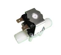 Électrovanne d'eau, filetage 1/2" x 1/2", for lave-linge - Normalement fermée, compatible 12 V/24 V/220 V(12v)