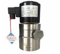 Électrovanne d'eau haute pression 900 bar (90 MPa), 2 voies, orifice 1/4" ou 3/8", diamètre nominal DN2, acier inoxydable 304, normalement ouverte.(NPT-AC220V)