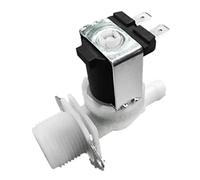 Électrovanne d'eau pour vanne 220 V/12 V/24 V entrée électrique électrovanne eau pour valve filetage extérieur 3/4" pour machine à laver et lave-vaisselle 220 V/12 V/24 V 3/4" filetage extérieur