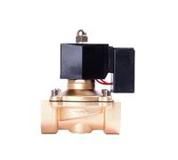 Électrovanne d'économie d'énergie 1 ", vanne de commutation en laiton normalement fermée, vanne d'eau 220V 12V 24 heures, sans fièvre(BSP-240VAC)