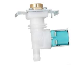 Électrovanne d'entrée de lave-vaisselle 425458 - Électrovanne électrique de remplissage d'eau - Unité unique compatible avec hotpoint pour modèles hotpoint - Plastique blanc - Métal - 12 x 6 x 6 cm