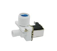 Électrovanne d'entrée de Machine à laver 220V 50Hz, filtre à eau intégré, accessoires généraux, Installation manuelle domestique (Color : White)