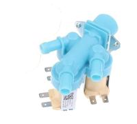 Électrovanne D'entrée D'eau AC 220-240V, 1 Pièce, DC62-00266E DC62-00233D, For Pièces De Machine À Laver, Valve D'entrée D'eau À Double Tête For Divers(DC62 00266E)