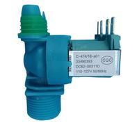 Électrovanne D'entrée D'eau De Machine À Laver, Compatible Avec Samsung, Vanne D'entrée D'eau De Machine À Laver À Double Extrémité DC62-00311F Et DC62-30314V(DC62-00311F)