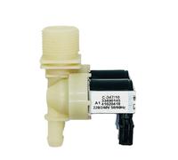 Électrovanne D'entrée D'eau Électrique, Compatible For CANDY, Machine À Laver 41018989 41020418 220V, Pièces De Lave-linge À Ondes Automatiques