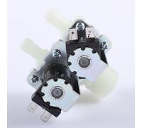 Électrovanne d'entrée d'eau électrique double DN20 G3/4 1/2 pouce DC12V-24V AC220V, normalement fermée for 1 pièce(AC240V)