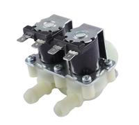 Électrovanne D'entrée D'eau Électrique Double Pression DN20 G3/4 1 En 2 DC 12 V 24 V AC 220 V, Normalement Fermée For Machine À Laver(DC24V)