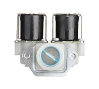 Électrovanne d'entrée d'eau en plastique à double tête DN20 à électrovanne normalement fermée DC 12 V pour chauffe eau , fontaines à eau