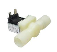 Électrovanne D'entrée D'eau For Machine À Laver FCD-90A, Interrupteur À Double Tête, Dents Externes Collées, Droites, 4 Ports, DC12V/AC220V(FCD-90A DC12V)