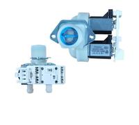 Électrovanne d'entrée d'eau FPS90G1, 1 pièce, compatible avec Haier, Machine à laver, Valve d'entrée d'eau à Double tête 0024000126BC