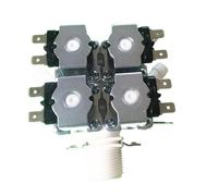 Électrovanne d'entrée d'eau normalement fermée 0,02-0,8 MPa 1 entrée 4 sorties DC 12 V 24 V 36 V 48 V AC 110 V 220 V Interrupteur de débit du distributeur (36 V _ normalement fermé)