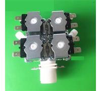 Électrovanne d'entrée d'eau normalement fermée 0,02-0,8 MPa 1 entrée 4 sorties DC 12 V 24 V 36 V 48 V AC 110 V 220 V Interrupteur de débit de distributeur(48V)