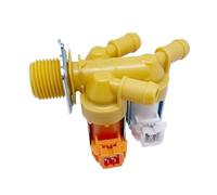 Electrovanne d'entrée d'eau Pour LG Vanne D'alimentation En Eau Électromagnétique D'entrée D'eau De Machine À Laver 471823654/36960201 réparation | Yellow valve body