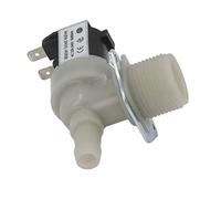 Électrovanne d'Entrée d'Eau pour Machine à Laver, AC220-240V, Contrôle Précis du Niveau, Matériau ABS Durable, Connexion Standard