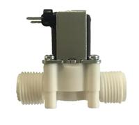 Électrovanne d'entrée d'eau sous pression à deux filetages externes g1/2 for le contrôle et le chauffage de l'arrivée d'eau(2pcDC 12V)