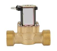 Électrovanne d'entrée électrique normalement fermée DC12 V/24 V G1/2 G3/4, régulateur de pression for outil de distribution d'eau(3/4",24V)