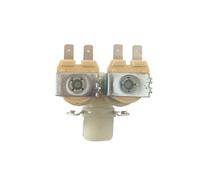 Électrovanne D'entrée En Nylon, Filetage 3/4 ", Rouleau De Joint De 12mm, Pièces De Machine À Laver Verticales Un-en-deux Voies(110V)