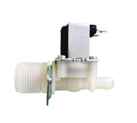 Électrovanne D'entrée Filetée 3/4" For Machine À Laver, Lave-vaisselle, Machine À Glaçons, Purificateur D'eau, Sortie 12 Mm(DC 24V)